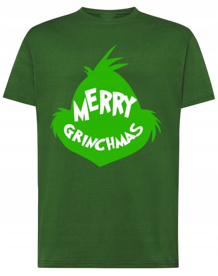 T-Shirt męski Grinch Świąt Nie Będzie Wesołych Świąt Prezent r.L Inna marka