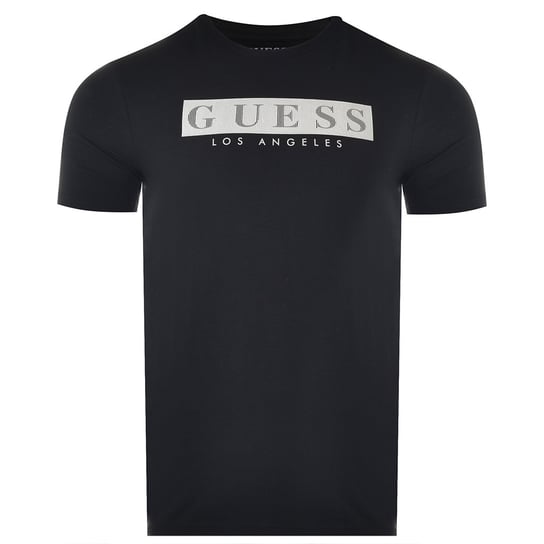 T-Shirt Męski GUESS Logo M2BI75 K9RM3 Czarny GUESS