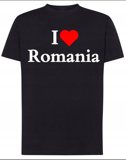 T-Shirt męski I Love Romania Kocham Rumunie r.5XL Inna marka