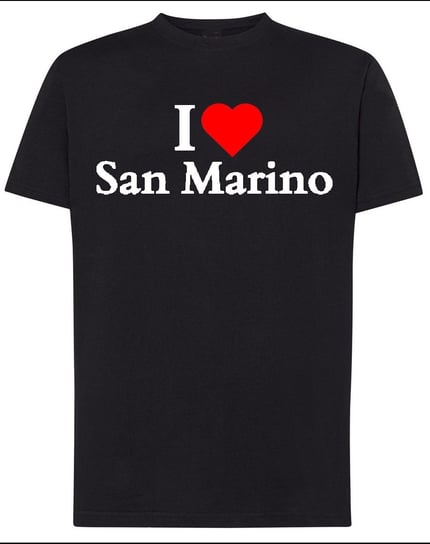 T-Shirt męski I Love San Marino Kocham San Marino r.M Inna marka