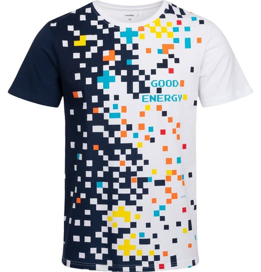 T-shirt męski Koszulka męska bawełniana biała XL  Gaming Energy  Endo Endo