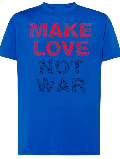 T-Shirt męski Make Love Not War R.XL Inna marka