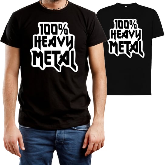 T-SHIRT MĘSKI METAL ROCK AC DC METALLICA FAN KOSZULKA CZARNA R-M A122 DonWitold