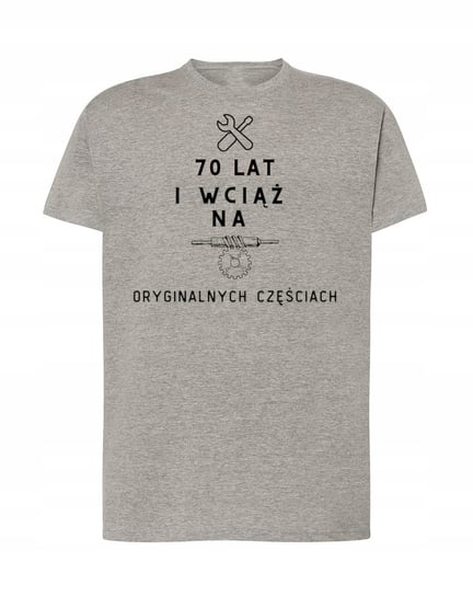 T-Shirt męski nadruk 70 urodziny prezent Rozm.XXL Inna marka