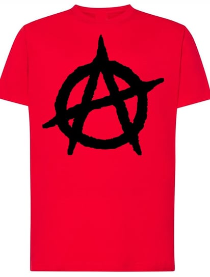 T-Shirt męski nadruk Anarchia Rozm.4XL Inna marka