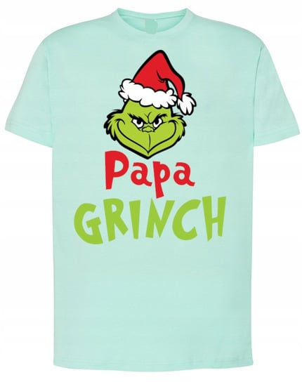 T-Shirt męski nadruk Boże Narodzenie Grinch Prezent dla Taty r.M Inna marka