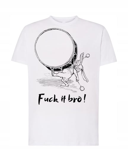 T-Shirt męski nadruk Fck It Bro Królik Rozm.XXL Inna marka