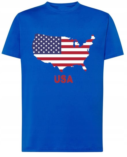 T-Shirt męski nadruk Flaga USA Rozm.XXL Inna marka