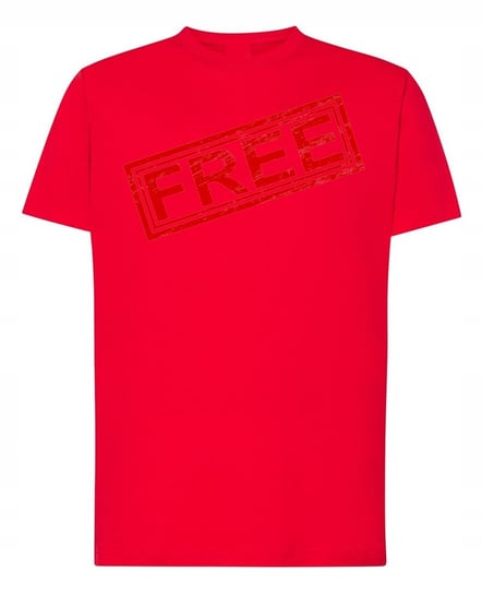 T-Shirt męski nadruk FREE r.L Inna marka
