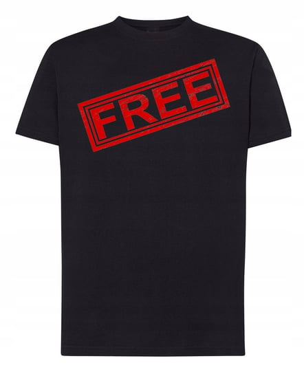 T-Shirt męski nadruk FREE r.XXL Inna marka