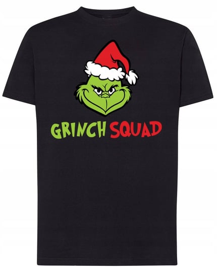 T-Shirt męski nadruk Grinch Squad Boże Narodzenie Prezent Świąteczny r.L Inna marka