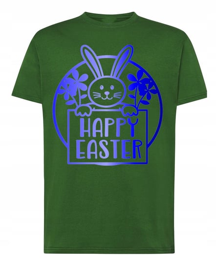 T-Shirt męski nadruk Królik Easter Wielkanoc r.3XL Inna marka