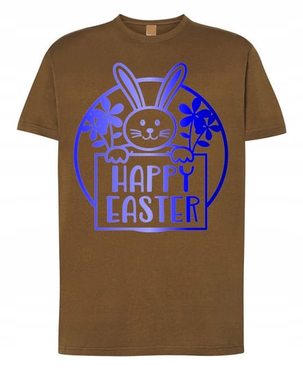 T-Shirt męski nadruk Królik Easter Wielkanoc r.M Inna marka