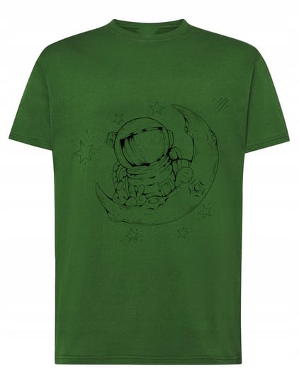 T-Shirt męski nadruk księżyc Astronauta r.XL Inna marka
