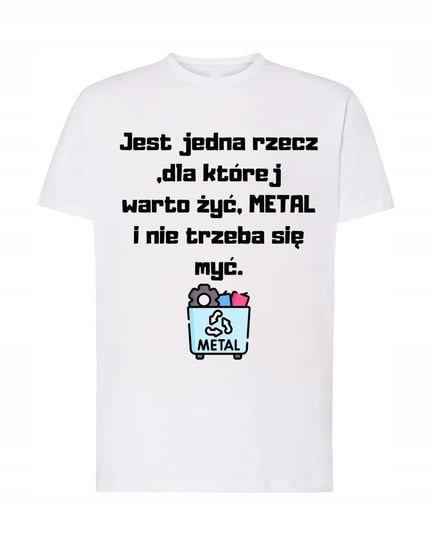 T-Shirt męski nadruk Metal Heavy Metal Rozm.3XL Inna marka