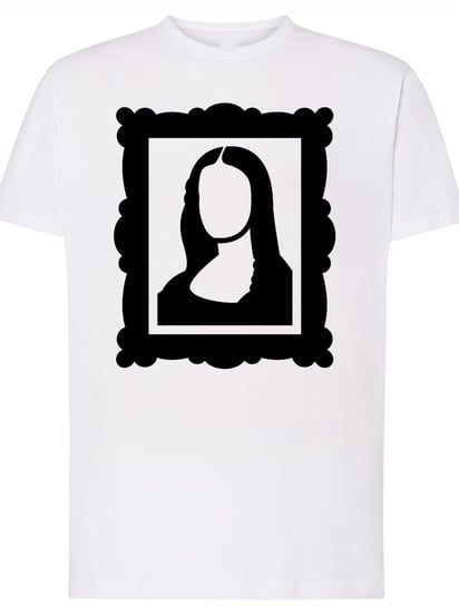 T-Shirt męski nadruk Mona Lisa Rozm.4XL Inna marka