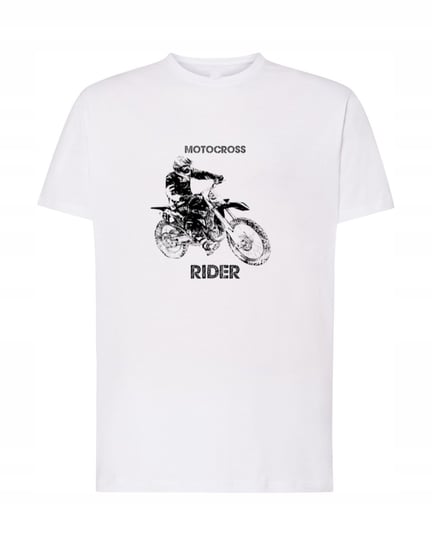 T-Shirt męski nadruk Motocross Rider Rozm.XS Inna marka