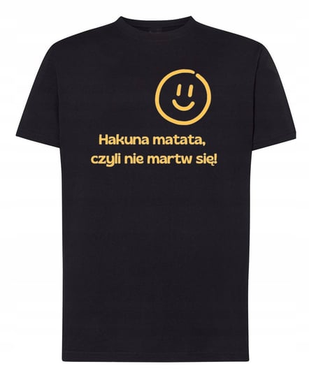 T-Shirt męski nadruk Nie Martw Się r.4XL Inna marka