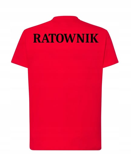 T-Shirt męski nadruk RATOWNIK Rozm.3XL Inna marka