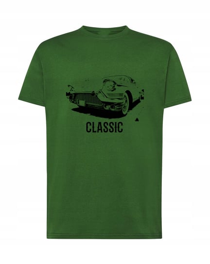 T-Shirt męski nadruk Retro Auto Klasyk Rozm.L Inna marka