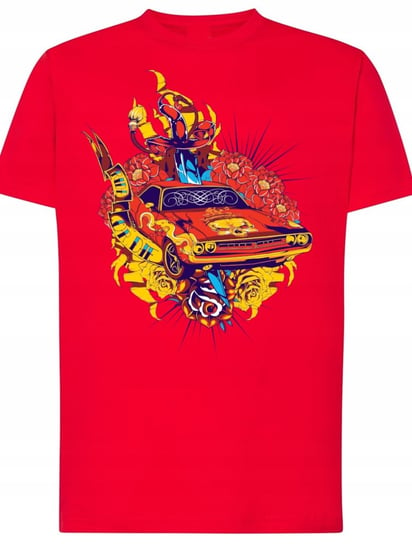 T-Shirt męski nadruk Ride or Die Rozm.XL Inna marka