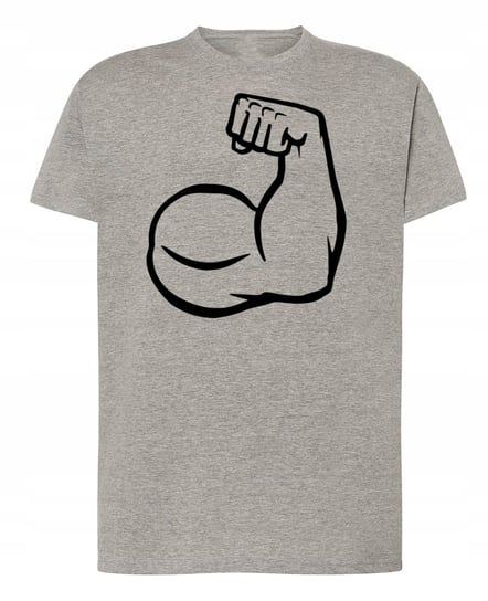 T-Shirt męski nadruk Strong Man Rozm.L Inna marka