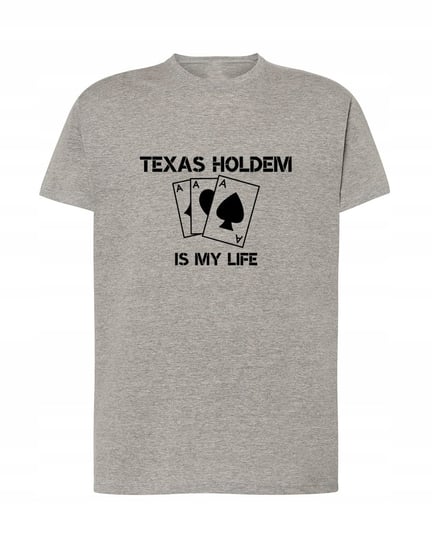 T-Shirt męski nadruk Texas holdem Rozm.XL Inna marka