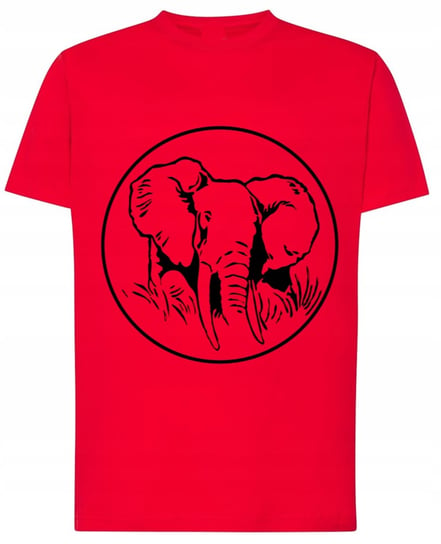 T-Shirt męski nadruk Zwierzęta Słoń r. XXL Inna marka