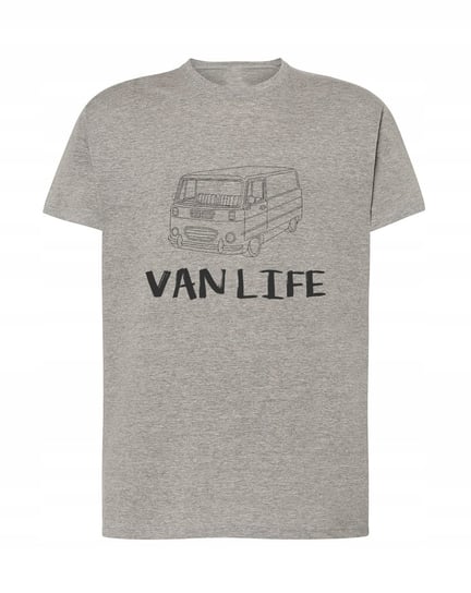 T-Shirt męski nadruk Życie w Kamperze Van Rozm.XL Inna marka