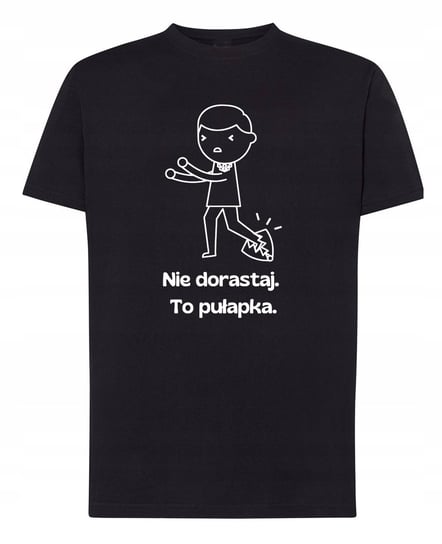 T-Shirt męski Nie dorastaj, to pułapka r.4XL Inna marka