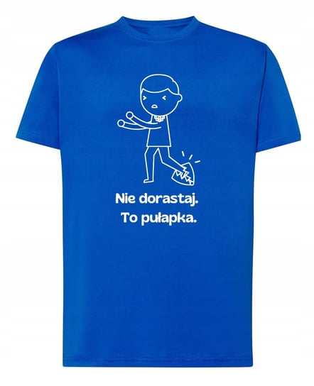 T-Shirt męski Nie dorastaj, to pułapka r.5XL Inna marka