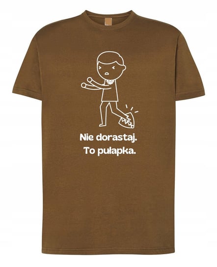 T-Shirt męski Nie dorastaj, to pułapka r.L Inna marka