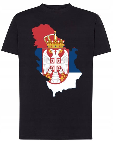 T-Shirt męski Państwo Serbia Flaga r.5XL Inna marka