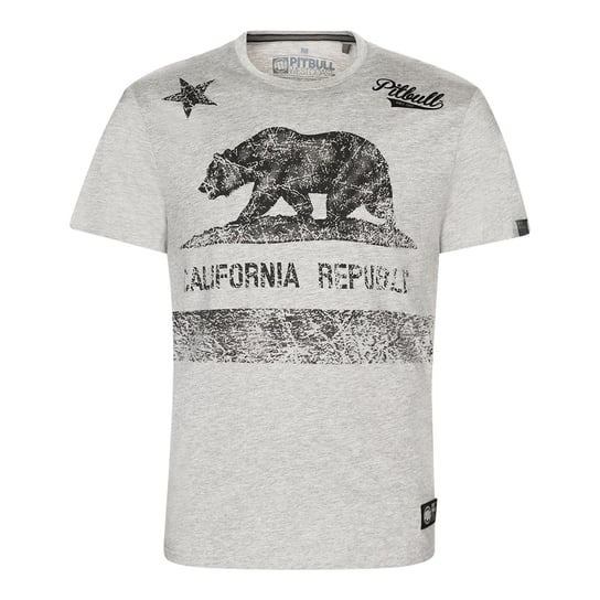 T-shirt męski Pitbull California szary 216011150004 S Pitbull West Coast