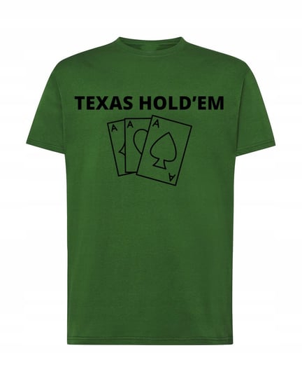T-Shirt męski Poker Texas Hold'em Rozm.XXL Inna marka