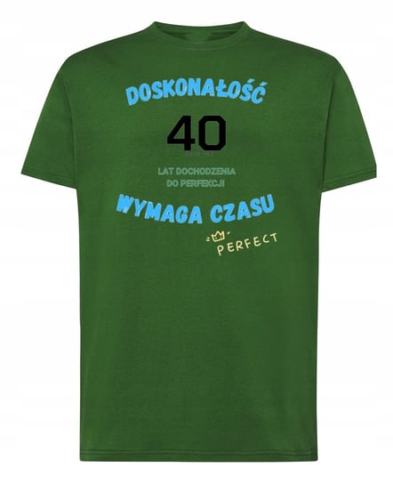 T-Shirt męski Prezent Doskonałość Wymaga Czasu 3XL Inna marka