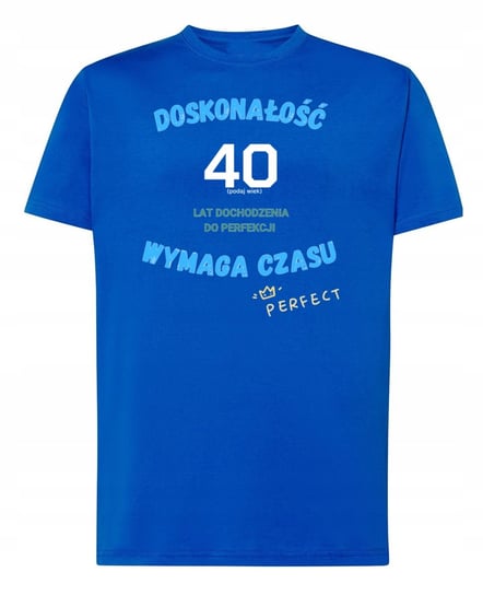 T-Shirt męski Prezent Doskonałość Wymaga Czasu 3XL Inna marka