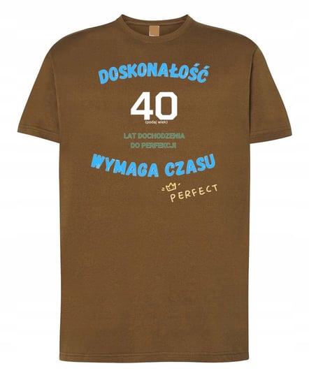 T-Shirt męski Prezent Doskonałość Wymaga Czasu XXL Inna marka