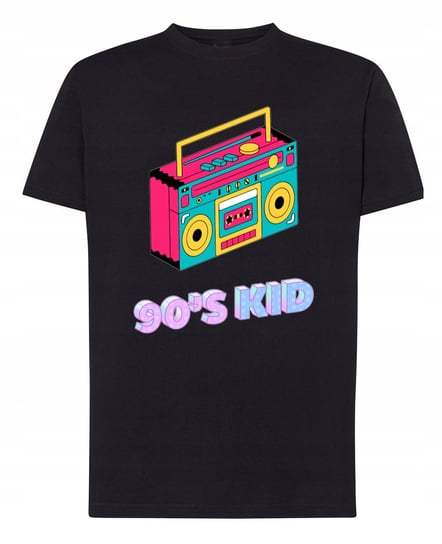 T-Shirt męski Retro print 90's Kid Dziecko lat 90 tych r.XL Inna marka