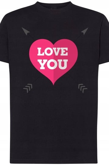 T-Shirt Męski Walentynki Modny Love r.L Inna marka