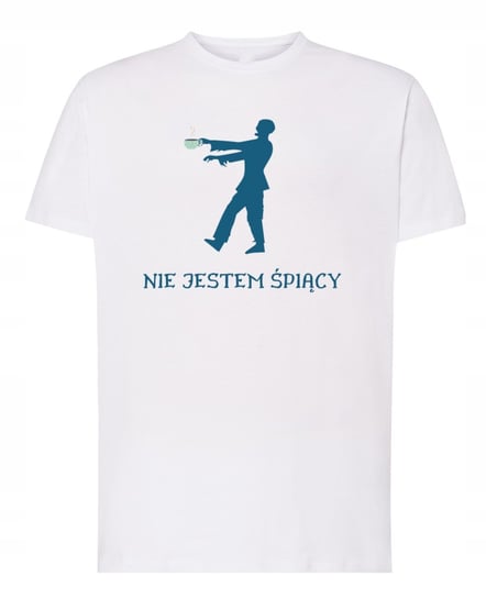 T-Shirt męski zabawny nadruk Nie jestem Śpiący S Inna marka