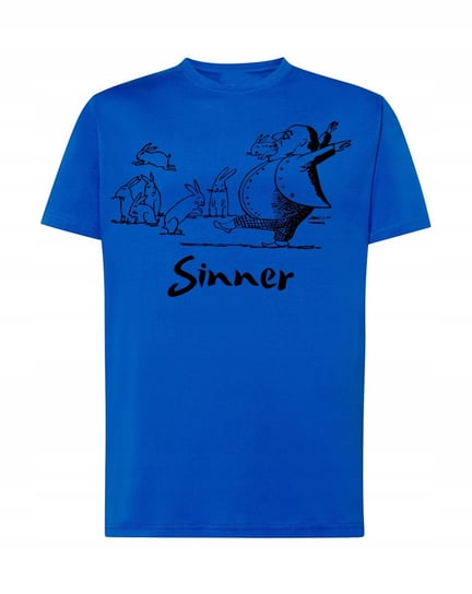 T-Shirt modny nadruk grzesznik sinner R.5XL Inna marka