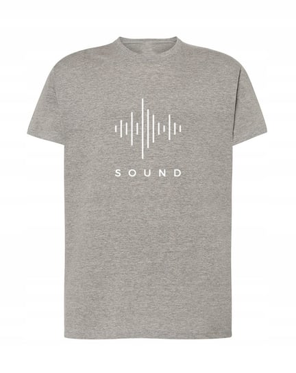 T-Shirt muzyczny nadruk art line SOUND r.XL Inna marka