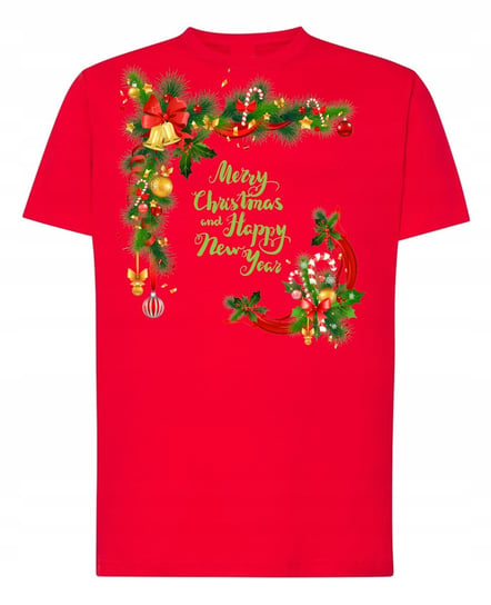 T-Shirt nadruk Merry Christmas New Year R.XXL Inna marka