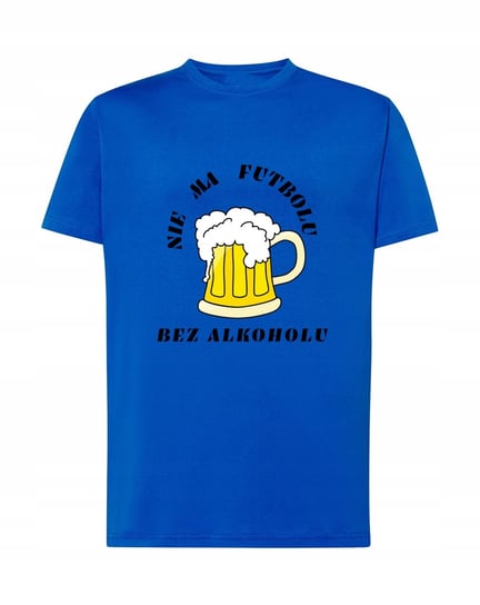 T-Shirt nadruk Nie ma futbolu bez alkoholu R.3XL Inna marka