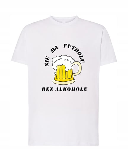 T-Shirt nadruk Nie ma futbolu bez alkoholu R.5XL Inna marka