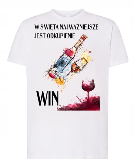 T-Shirt nadruk odkupienie Win Święta R.3XL Inna marka