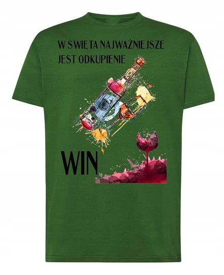 T-Shirt nadruk odkupienie Win Święta R.4XL Inna marka