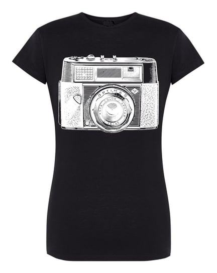 T-Shirt nadruk Vintage KAMERA APARAT r.L Inna marka