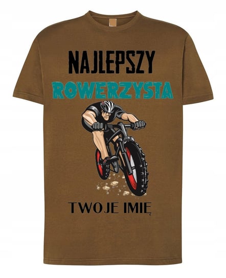 T-Shirt Najlepszy Rowerzysta Twoje Imię XL Inna marka